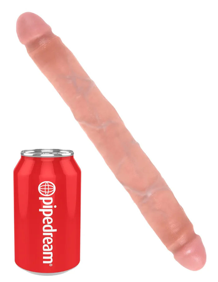 Dildos Pipedream Products King Cock 12in Slim Double Dildo Flesh Dildos Pipedream Products King Cock 12in Slim Double Dildo Flesh
