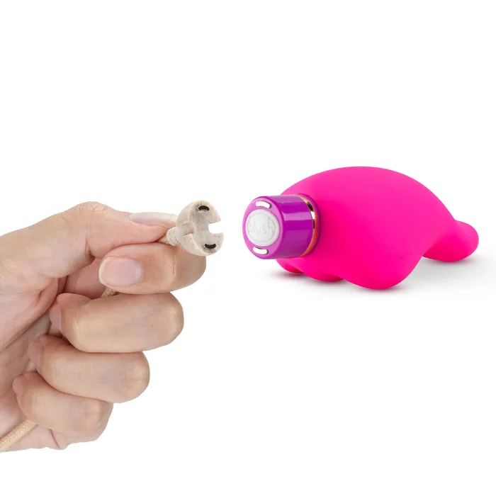 Blush Female Sex Toys Aria By Blush Epic AF Curved Fuchsia Silicone Vibrator with Powerful RumboTech Technology