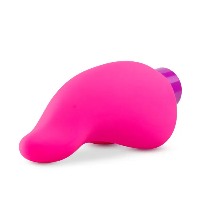 Blush Female Sex Toys Aria By Blush Epic AF Curved Fuchsia Silicone Vibrator with Powerful RumboTech Technology