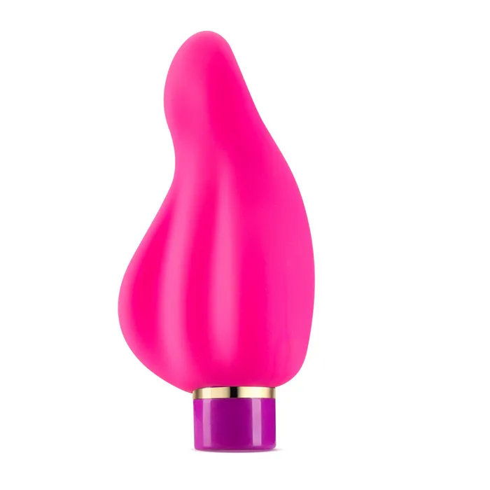 Blush Female Sex Toys Aria By Blush Epic AF Curved Fuchsia Silicone Vibrator with Powerful RumboTech Technology