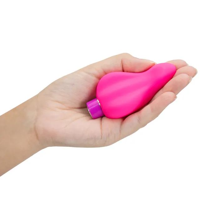 Blush Female Sex Toys Aria By Blush Epic AF Curved Fuchsia Silicone Vibrator with Powerful RumboTech Technology