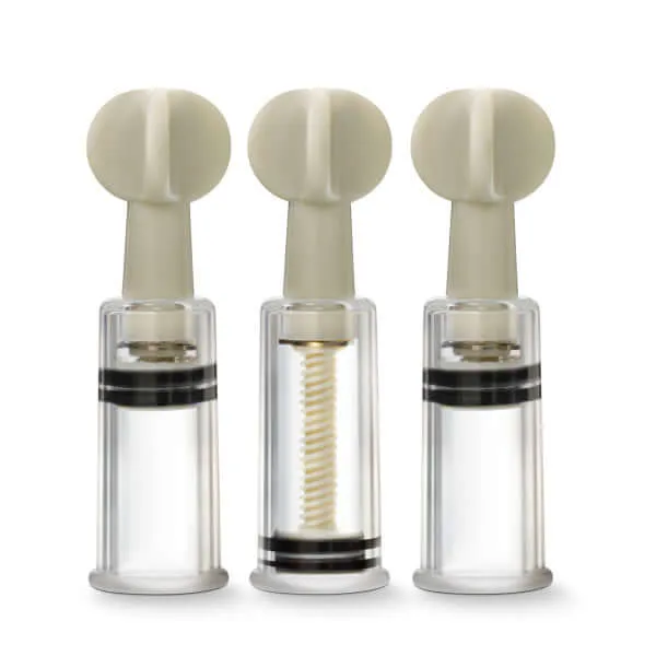 Blush Novelties Vibrators Temptasia Clitoris and Nipple Twist Suckers Set Triple Sensation Pleasure