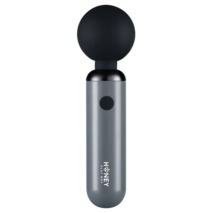 HONEY PLAY BOX Vibrators Honey Play Box Pomi Wand Clit Tease Vibrating WandGrey