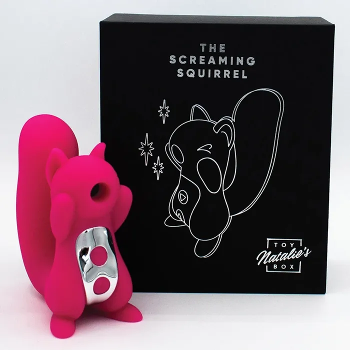 Vibrators NATALIES TOY BOX Screaming Squirrel Air Pulse GSpot Vibrator