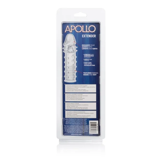 Apollo Extender Clear CalExotics Dildos Apollo Extender Clear CalExotics Dildos