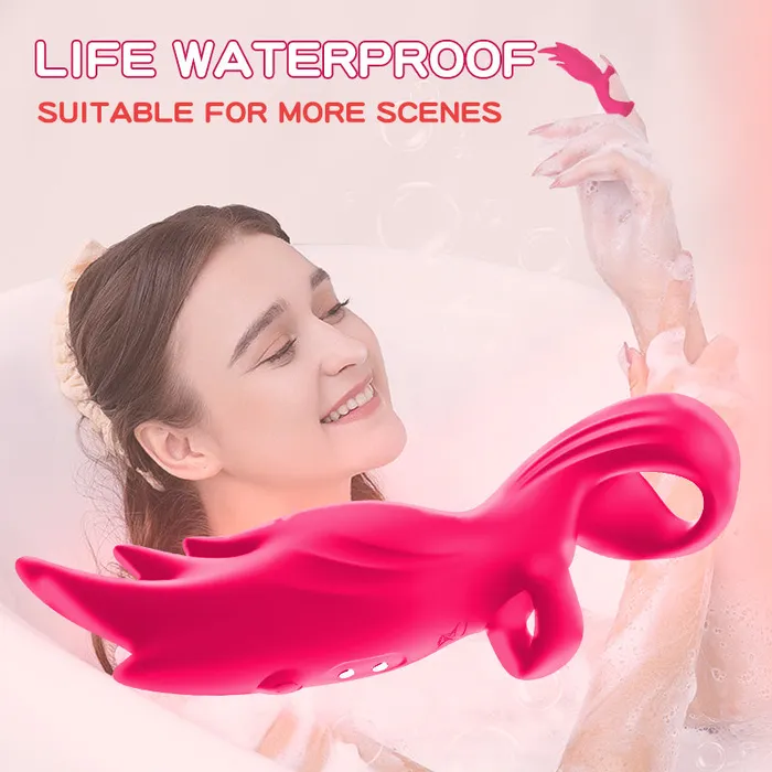 Female Sex Toys yeain YEAINSixfinger magic set vibrating teaser with 12 frequency vibration