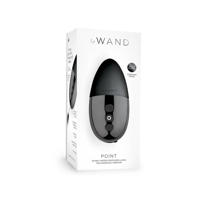 Vibrators Le Wand Chrome Point Black le Wand