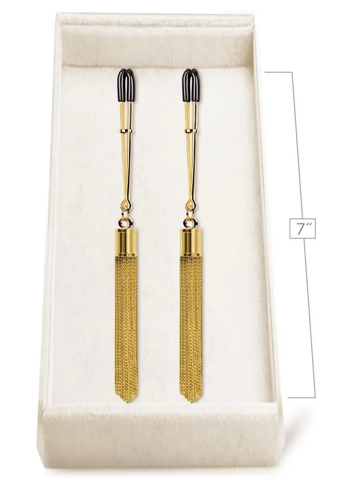 Couture Clips Shimmer and Chic Nipple Clamps Couture Clips Vibrators