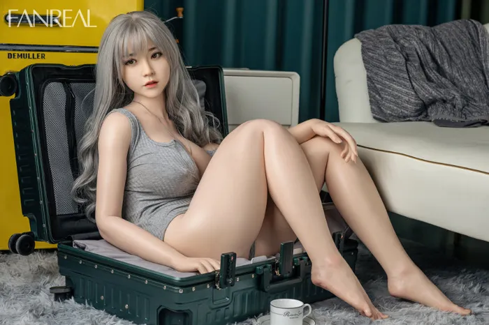 Male Sex Toys Fanreal Doll 159cm5ft3 Fcup Silicone Sex Doll Qian Fair
