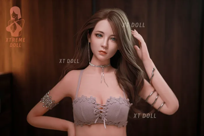 Male Sex Toys XT Doll 168cm5ft6 Ccup Silicone Head Sex Doll Aelene