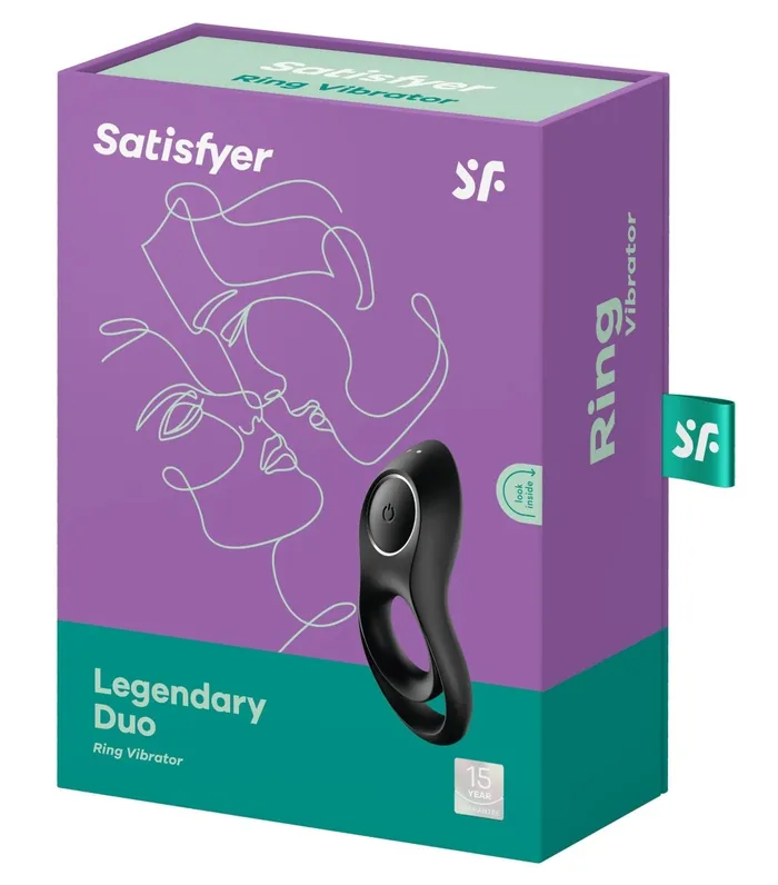 Legendary Duo Black Satisfyer Anal Legendary Duo Black Satisfyer Anal