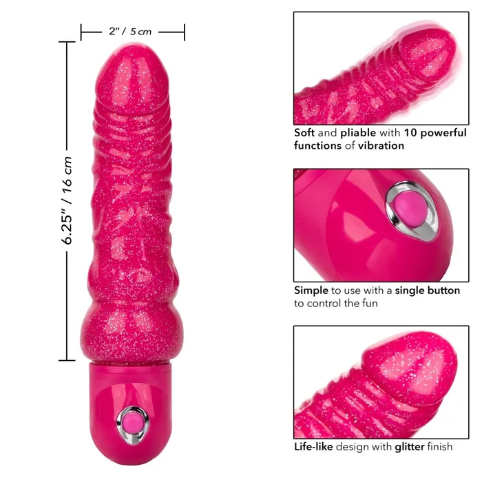Vibrators CalExotics Naughty Bits Lady Boner Bendable Personal Vibrator Vibrators CalExotics Naughty Bits Lady Boner Bendable Personal Vibrator