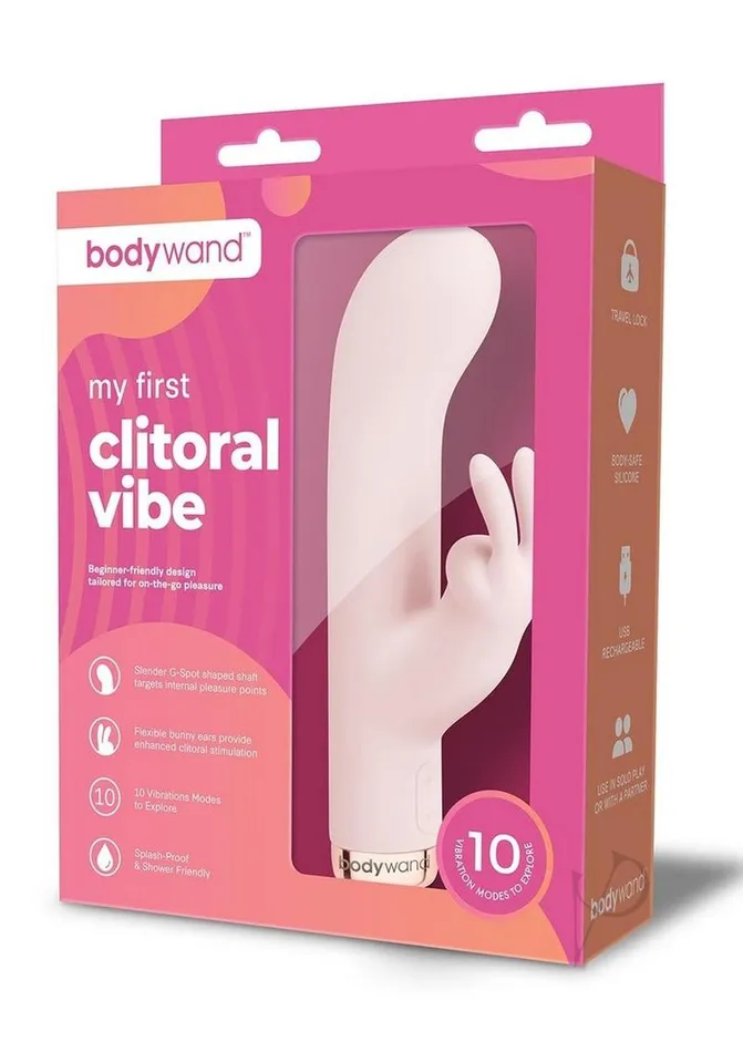 Bodywand My First Clitoral Vibe Pink Bodywand Vibrators