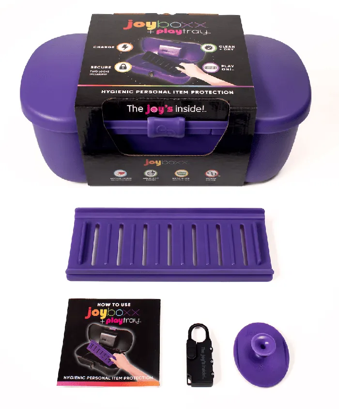 HOLESALE CASE 9 Joyboxx Playtray Hygienic Storage System Passionate Playground Vibrators