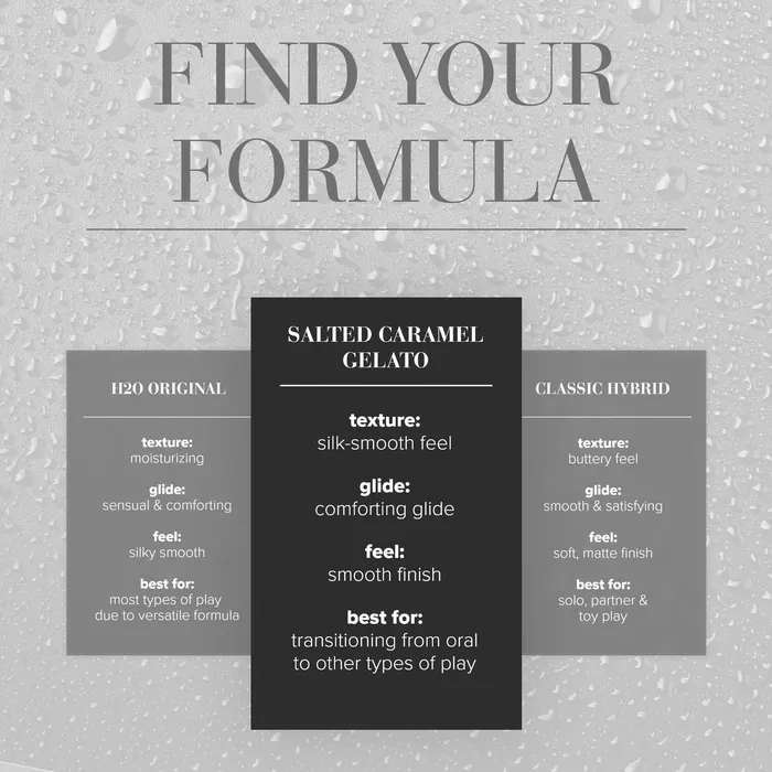 System JO System JO Gelato Salted Caramel Flavored Lube Vibrators