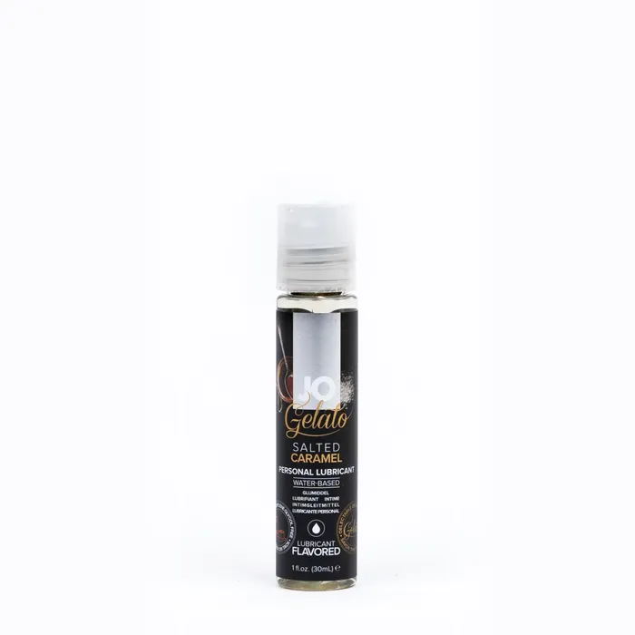 System JO System JO Gelato Salted Caramel Flavored Lube Vibrators