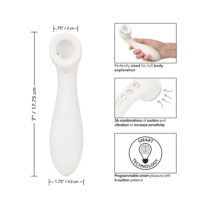 Vibrators Calexotics Empowered Smart Pleasure Idol White Vibrators Calexotics Empowered Smart Pleasure Idol White