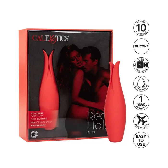 Vibrators Calexotics Red Hot Fury Vibrators Calexotics Red Hot Fury