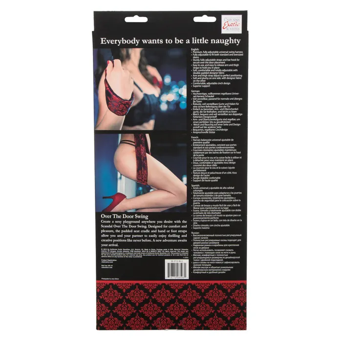 Female Sex Toys Scandal OverTheDoor Sex Swing California Exotics