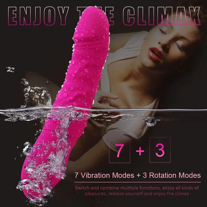 Lusty Age Female Sex Toys Realistic Dildo Wand Vibrator