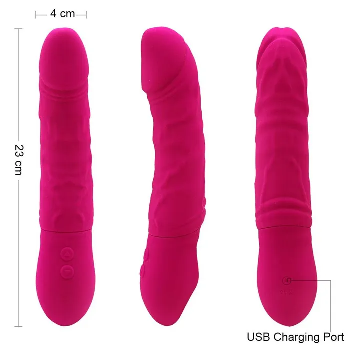 Lusty Age Female Sex Toys Realistic Dildo Wand Vibrator