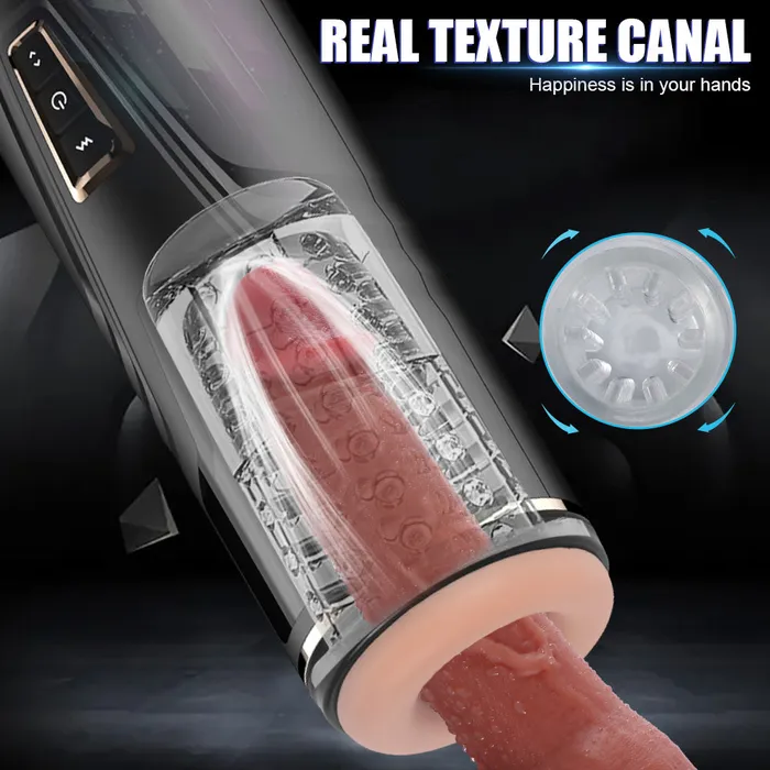 Male Sex Toys Senzhen Xise Rita Cup Thrusting Rotating Moaning Masturbator