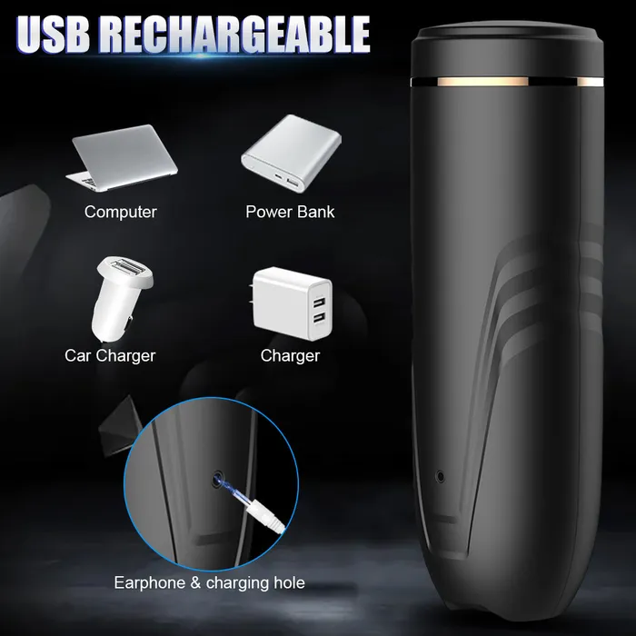 Male Sex Toys Senzhen Xise Rita Cup Thrusting Rotating Moaning Masturbator