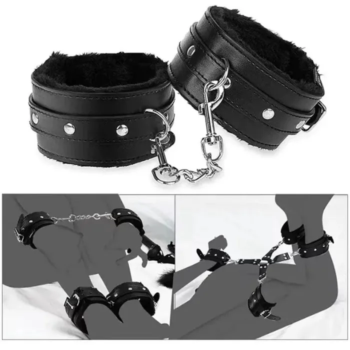 Xinghaoya Restraints 11 Sets Leather BDSM Beginners Bondage Set